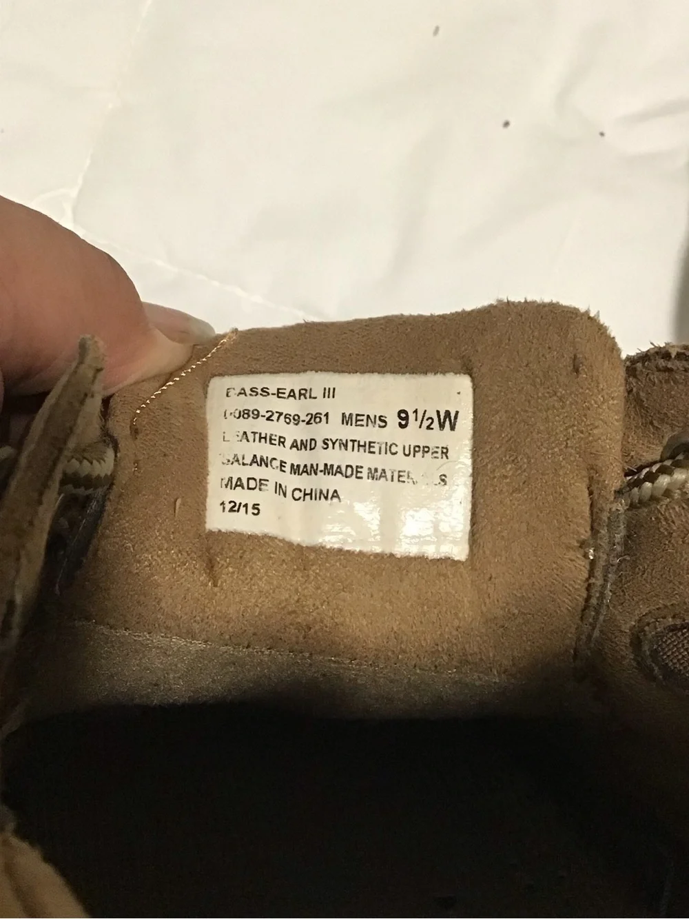 G.H. Bass & Co. Men's Tan Boat Shoes Size 9.5